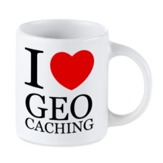 Tip Top Tshirt - Mug I love Geocaching - Made in France