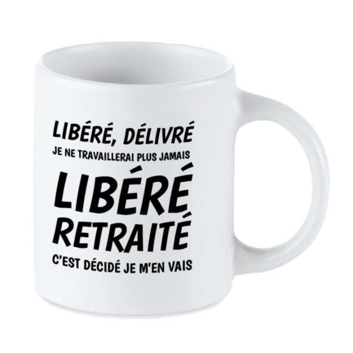Tip Top Tshirt - Mug Libéré retraité - Made in France