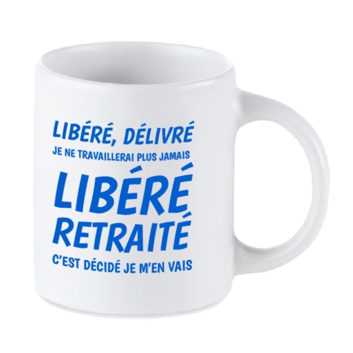 Tip Top Tshirt - Mug Libéré retraité - Made in France