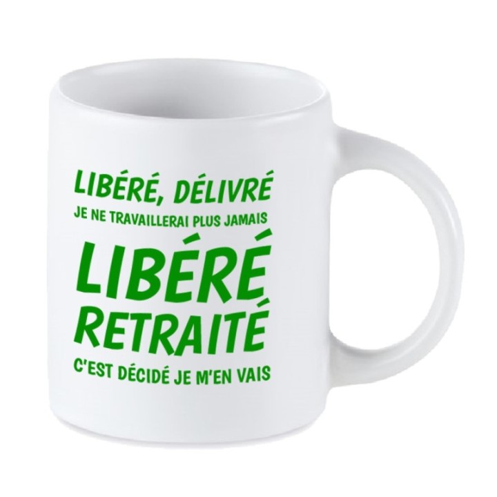 Tip Top Tshirt - Mug Libéré retraité - Made in France