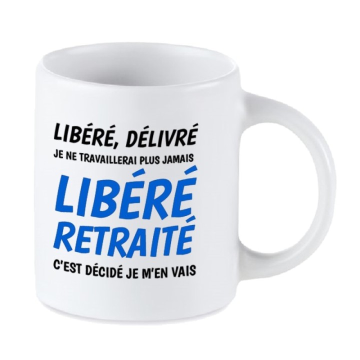Tip Top Tshirt - Mug Libéré retraité - Made in France