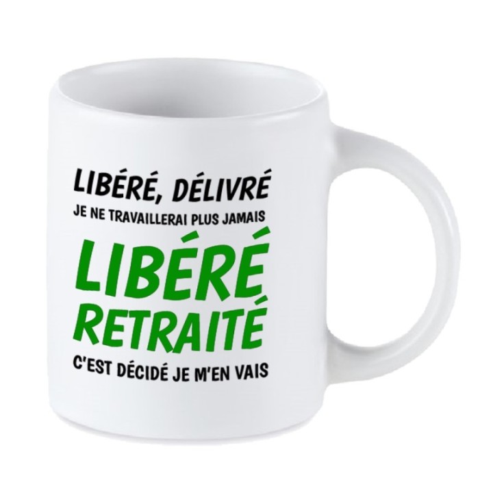 Tip Top Tshirt - Mug Libéré retraité - Made in France
